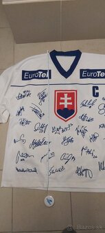 Hokejový dres Slovensko Majstri sveta 2002 SATAN - 5