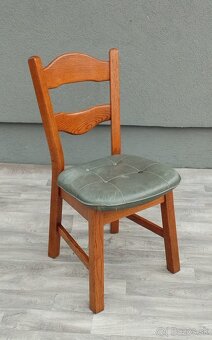 Set masívnych stoličiek – ( 4 KS ). - 5