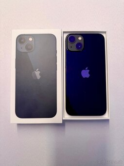 Predám iPhone 13 vo farbe Midnight 128 G - 5