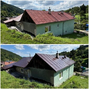 Natiranie striech// maľovanie // natery - 5