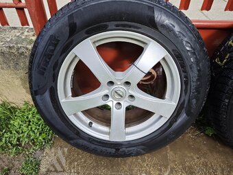 Alu disky 5x114.3 so zimnými pneumatikami 235/65 R18 - 5