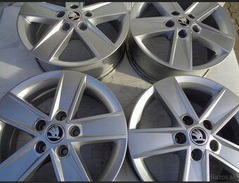 Alu disky s celoročnými pneu 195/55 R15 - 5