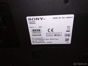 32" Smart TV Sony KDL-32WE615 - 5