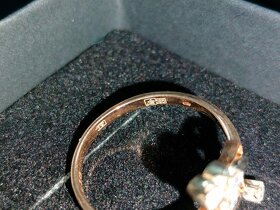 Cca 100 rocny zlaty damsky prsten Dia 2,932 g rusko SSSR - 5