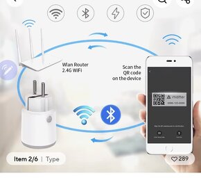 spinana wi-fi zasuvka tuya pre vianočné osvetlenie - 5