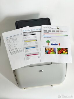 Laserová farebná tlačiareň HP Color LaserJet 2600n s tonermi - 5