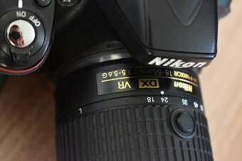 Nikon D5300 wifi - VR objektiv 18 - 55 AF-P - brasna - 5