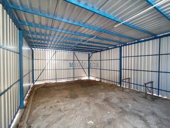 Na prenájom plechový sklad – 64 m², strážený areál - 5