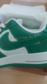 Louis Vuitton x Nike Air Force 1 Green - 5