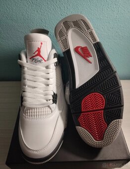 Air Jordan 4 retro white cement - 5