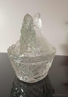 Dóza sliepočka hrubé sklo - 5