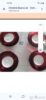 Predám náhrobné kahance,sviečky, svietnik,váhu,nožnice,kôš - 5