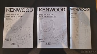 Predám kuchynský robot Kenwood KVL 80 CHEF XL - 5
