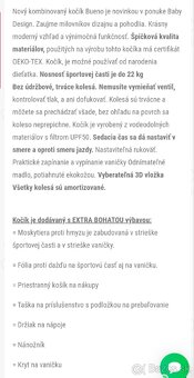 Kočík Baby design Bueno - 5