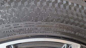 Originál Toyota 17tky zimné zliatinové kolesá - 5