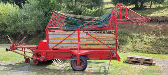 Predám malý samozberaci voz potinger vhodný za malotraktor - 5