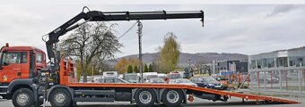 MAN TGS 35.360 - 8x2 - Odtahovka + HR-HIAB 166E-2 - 5