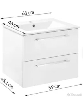 Skrinka s umyvadlom 60cm - 5