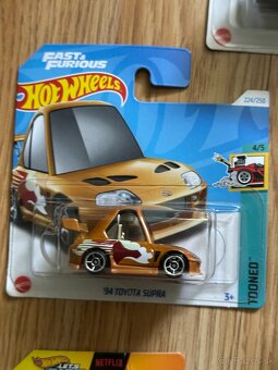 Hot wheels autíčka nové neotvorené 5 kusov (L) - 5