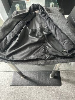 Pánsky krátky elegantný kabát a pánske sako 170cm - 5