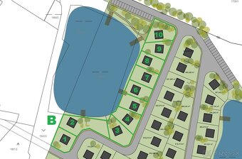 JEDINEČNÁ PONUKA Rekreačné pozemky Šaštín-Stráže, jazero GA - 5