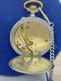 Predám funkčné vreckové hodinky s retiazkou Nicke Garant 65 - 5