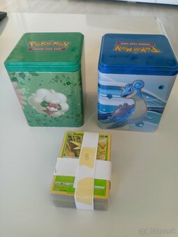 Pokémon sety - karty + plechovky - 5