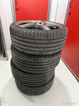 Predám pneu+elektrony 225/40/R18 - 5