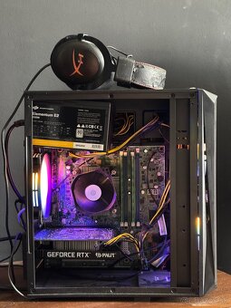 Herný PC set RTX 3050+monitor+steelSeries myš+klávesnica - 5