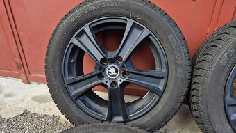 Hliníkové disky MOTEC R16 + zimné pneumatiky Sava 205/55 R16 - 5