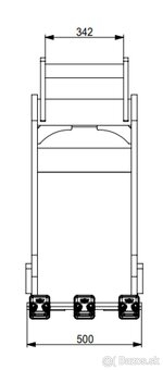 Podkopová lžíce se zuby, 50cm s upínáním S60 - 5