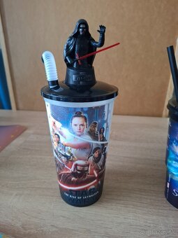 Star Wars figúrky - kino poháre s toppermi Kylo Ren - 5
