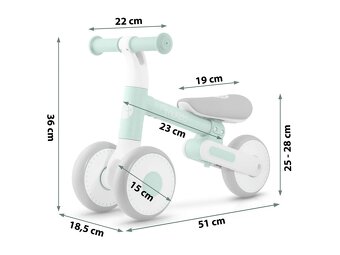 Detské odrážadlo Nukido NK-603 - 5
