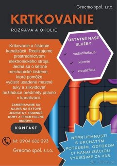 Čistenie kanalizácie Krtkovanie - 5