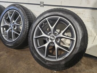 Zimná Sada BBS 5x112 X1 F48, X2 F39+Zimné Pneu 225/55 R17 - 5