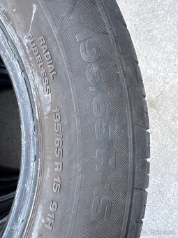 Predám letnú sadu 4ks 195/65 R15 CONTINENTAL - 5