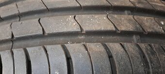 Predám 4ks jazdené letné 195/65r15-91H Hankook - 5
