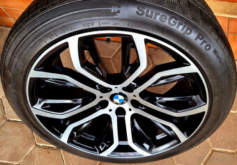 alu R21 5x120, dvojrozmer, bicolor, zimné pneu, BMW X6 - 5