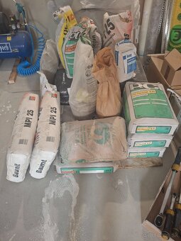 Omietky, cement, stierky - 5