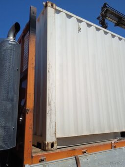 Lodny namorny kontajner 20DC Ral 7016 a 9010 - 5