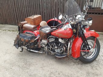 Predám Harley Davidson+ sidecar WLC 750cm3 - 5