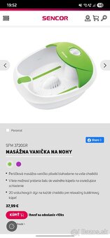 Masážna vanička na nohy SENCOR SFM 3720GR - 5