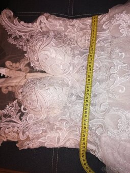 Svadobné šaty veľ 48. - 5