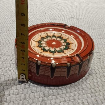 Bulharská keramika - váza + popolník - 5