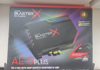 Predám SOUND BLASTER  AE 5 - PLUS - 5