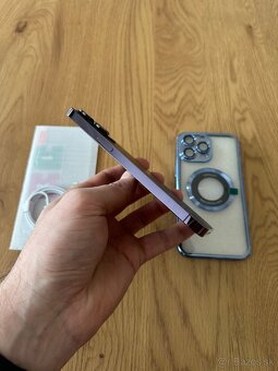 iPhone 14 Pro Max 128 gb Deep Purple v záruke +prislušenstvo - 5