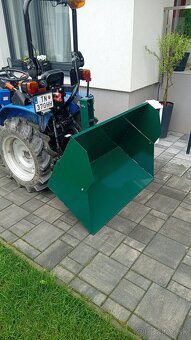 Transportný box manuálne sklápateľný za malotraktor - 5