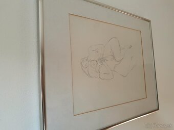 Kresba na výkres - Umelecké dielo - Doris - nahé ženy - akt - 5