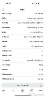 Chlapčenský bicykel - 5