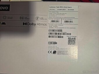 Predam tablet Lenovo Tab M10 3rd Gen LTE 4gb / 64gb - 5